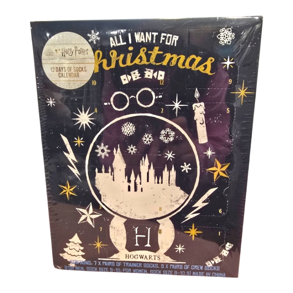 Hogwarts Sock Advent Calendar